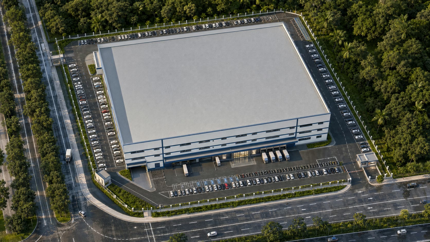 Artist impression of the new ACE Malaysia factory at Batu Kawan Industrial Park